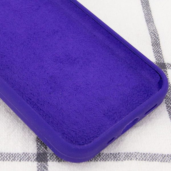 Чохол для iPhone 13 Pro Max Фіолетовий Silicone Case Full Protective NO LOGO - Зображення 3