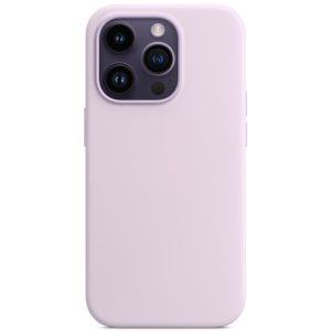 Чохол для iPhone 13 Pro Max Бузковий Silicone Case Full Protective NO LOGO