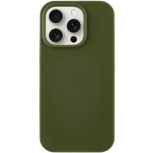 Чохол для iPhone 14 Pro Max Зелений Silicone Case Full Protective NO LOGO