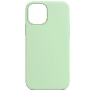 Чохол для iPhone 15 Plus Зелений Silicone Case Full Protective NO LOGO