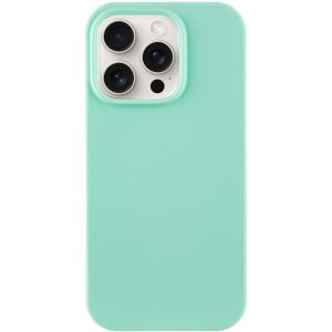 Чохол для iPhone 15 Pro Max Бірюзовий Silicone Case Full Protective NO LOGO