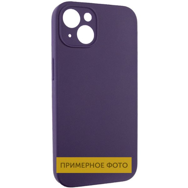 Чохол для iPhone 16 Фіолетовий Silicone Case Full Protective NO LOGO - Зображення 2