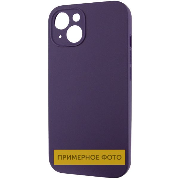 Чохол для iPhone 16 Фіолетовий Silicone Case Full Protective NO LOGO - Зображення 3