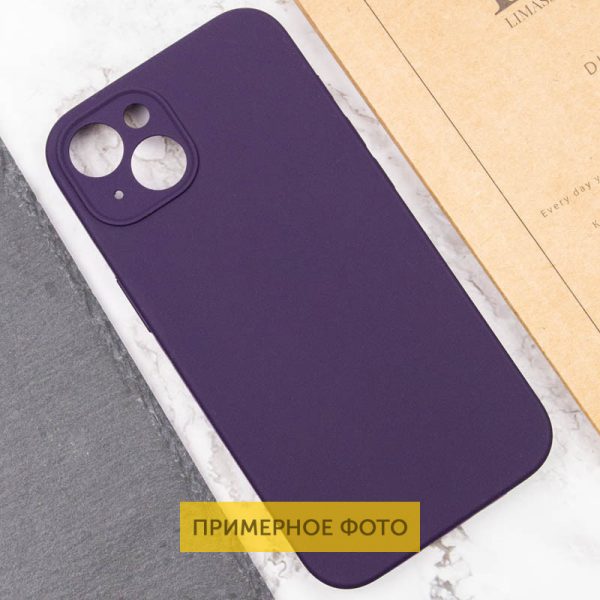 Чохол для iPhone 16 Фіолетовий Silicone Case Full Protective NO LOGO - Зображення 6