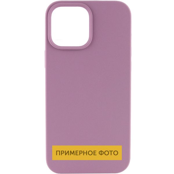 Чохол для iPhone 16 Ліловий Silicone Case Full Protective NO LOGO