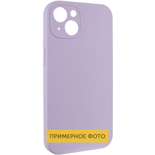 Чохол для iPhone 16 Бузковий Silicone Case Full Protective NO LOGO - Зображення 2