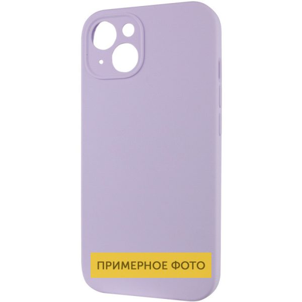 Чохол для iPhone 16 Бузковий Silicone Case Full Protective NO LOGO - Зображення 3