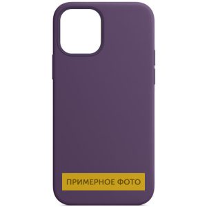 Чохол для iPhone 16 Plus Фіолетовий Silicone Case Full Protective NO LOGO