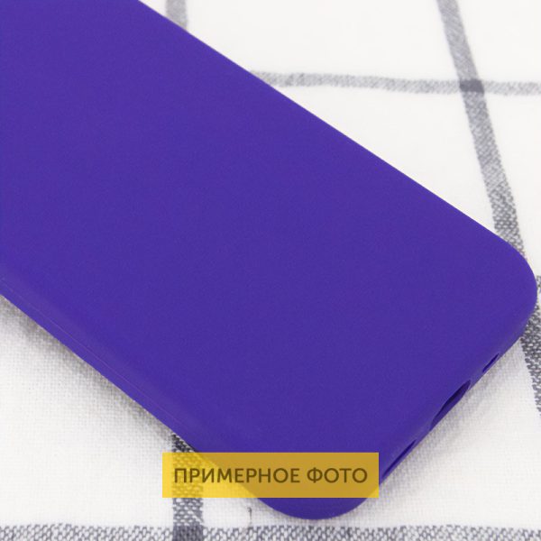 Чохол для iPhone 16 Pro Фіолетовий Silicone Case Full Protective NO LOGO - Зображення 2