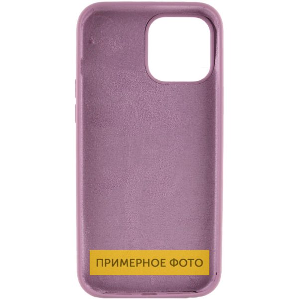 Чохол для iPhone 16 Pro Ліловий Silicone Case Full Protective NO LOGO - Зображення 2
