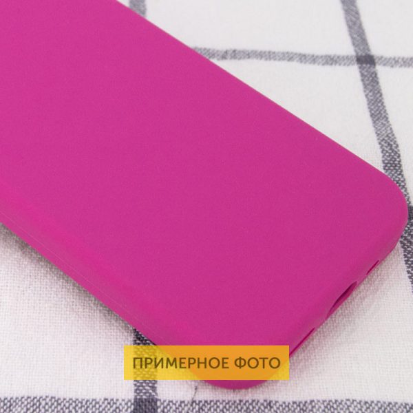 Чохол для iPhone 16 Pro Малиновий Silicone Case Full Protective NO LOGO - Зображення 2