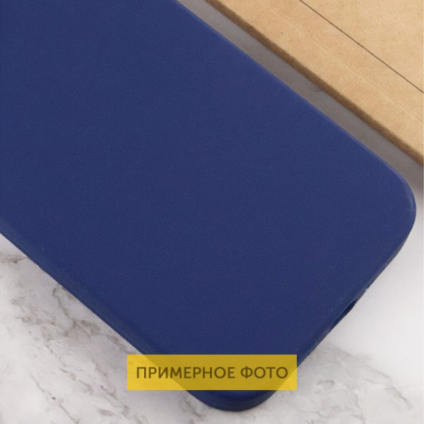 Чохол для iPhone 16 Pro Max Синій Silicone Case Full Protective NO LOGO - Зображення 3