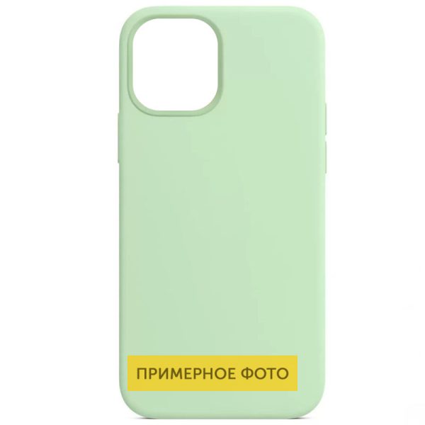 Чохол для iPhone 16 Pro Max Зелений Silicone Case Full Protective NO LOGO