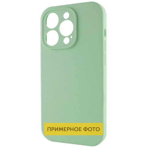 Чохол для iPhone 16 Pro Max Зелений Silicone Case Full Protective NO LOGO - Зображення 3