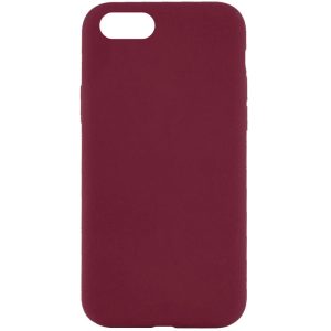 Чохол для iPhone 6/6s Бордовий Silicone Case Full Protective NO LOGO