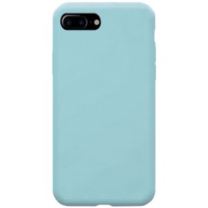 Чохол для iPhone 7 plus / 8 plus Бірюзовий Silicone Case Full Protective NO LOGO
