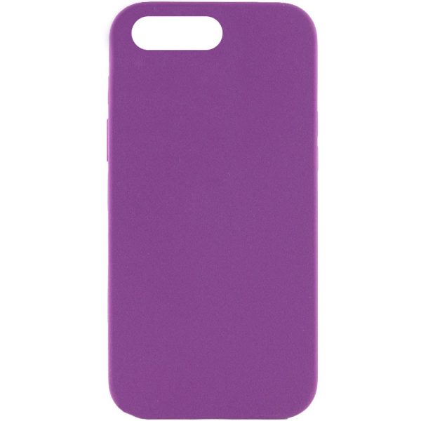 Чохол для iPhone 7 plus / 8 plus Фіолетовий Silicone Case Full Protective NO LOGO
