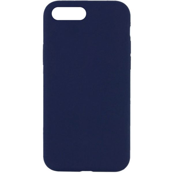 Чохол для iPhone 7 plus / 8 plus Синій Silicone Case Full Protective NO LOGO