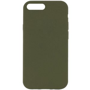 Чохол для iPhone 7 plus / 8 plus Зелений Silicone Case Full Protective NO LOGO