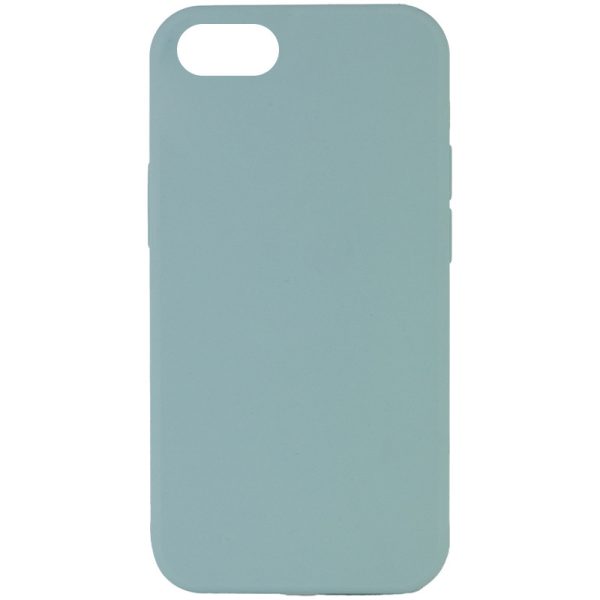Чохол для iPhone SE (2020) Бірюзовий Silicone Case Full Protective NO LOGO