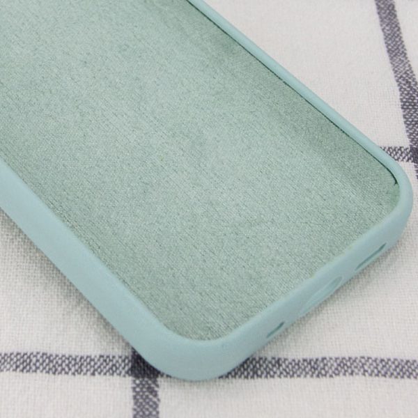 Чохол для iPhone SE (2020) Бірюзовий Silicone Case Full Protective NO LOGO - Зображення 3