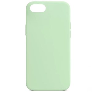 Чохол для iPhone SE (2020) Зелений Silicone Case Full Protective NO LOGO