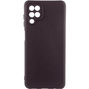 Чохол для Samsung Galaxy A12 шоколадний Silicone Cover Lakshmi Full Camera