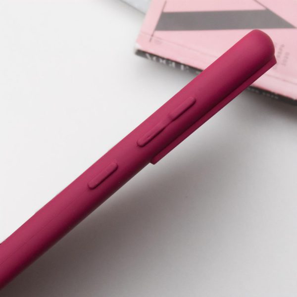 Чохол для Samsung Galaxy S21 FE Бордовий Silicone Cover Lakshmi Full Camera - Зображення 4