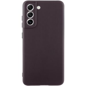 Чохол для Samsung Galaxy S22 шоколадний Silicone Cover Lakshmi Full Camera