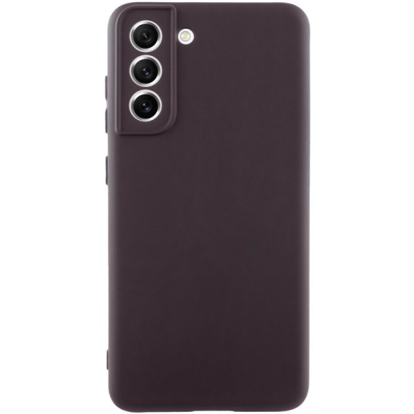 Чохол для Samsung Galaxy S22 шоколадний Silicone Cover Lakshmi Full Camera