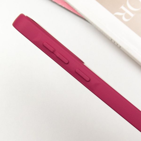 Чохол для Samsung Galaxy S24 Бордовий Silicone Cover Lakshmi Full Camera - Зображення 4