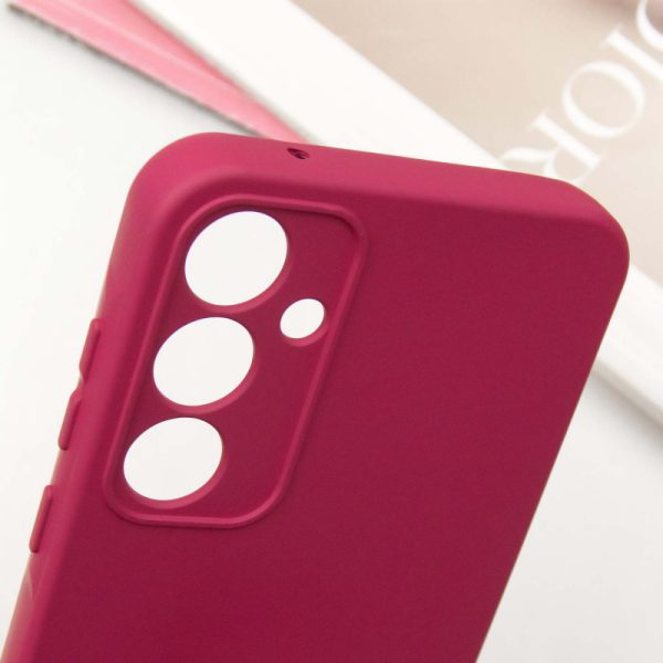 Чохол для Samsung Galaxy S24 Бордовий Silicone Cover Lakshmi Full Camera - Зображення 5