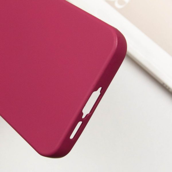 Чохол для Samsung Galaxy S24 Бордовий Silicone Cover Lakshmi Full Camera - Зображення 6