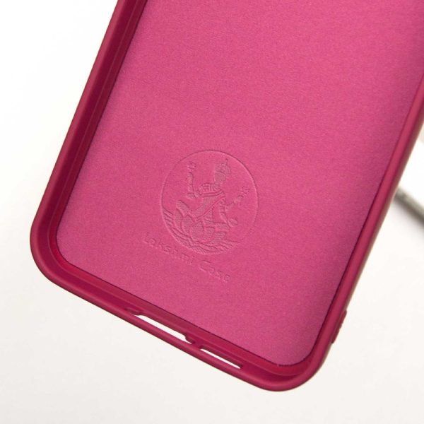 Чохол для Samsung Galaxy S24 Бордовий Silicone Cover Lakshmi Full Camera - Зображення 7