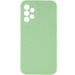 Чохол для Samsung Galaxy A23 4G Зелений TPU GETMAN Liquid Silk Full Camera