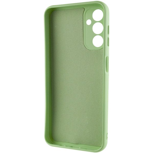 Чохол для Samsung Galaxy M23 5G Зелений TPU GETMAN Liquid Silk Full Camera - Зображення 3
