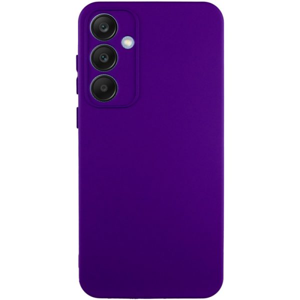 Чохол для Samsung Galaxy S23 Фіолетовий TPU GETMAN Liquid Silk Full Camera