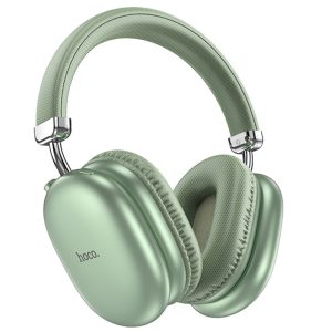 Накладні бездротові навушники Hoco W35 Max Joy оливкові