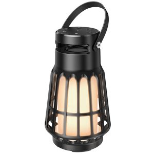 Bluetooth Колонка Hoco BS61 Wild fun outdoor campinh light Magic Чорний