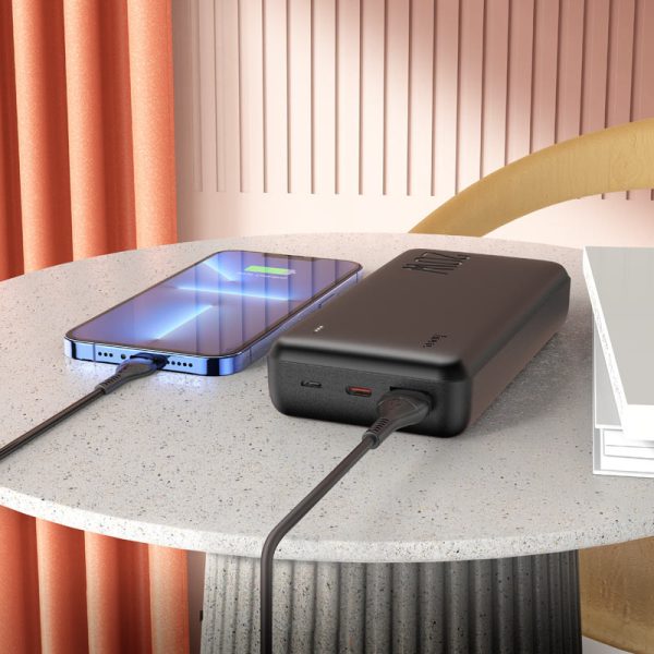 Павербанк Power Bank Hoco J87A Tacker PD20W+QC3.0 20000 mAh Чорний - Зображення 3
