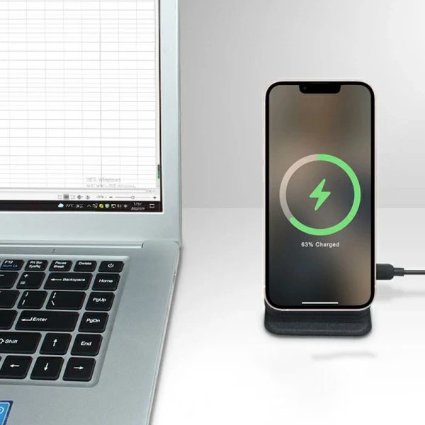 Підставка для телефону STAND JD-S69 з БЗП 15W Чорний - Зображення 4