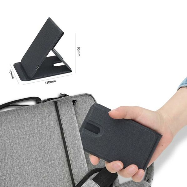 Підставка для телефону STAND JD-S69 з БЗП 15W Чорний - Зображення 5
