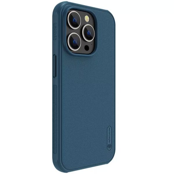 Чохол для iPhone 15 Pro Max Синій Nillkin Matte Magnetic Pro - Зображення 3