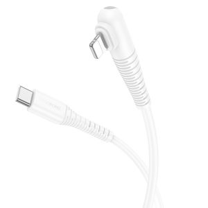 Дата кабель Borofone BX105 Corriente Type-C to Lightning (1m) Білий