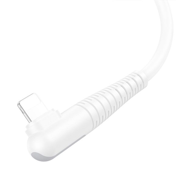 Дата кабель Borofone BX105 Corriente Type-C to Lightning (1m) Білий - Зображення 2