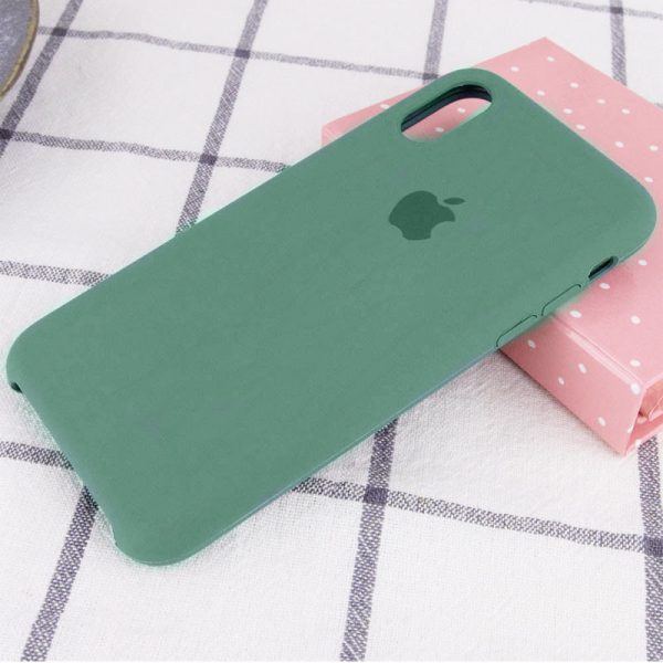 Чохол для iPhone XS Max Зелений Silicone Case - Зображення 2