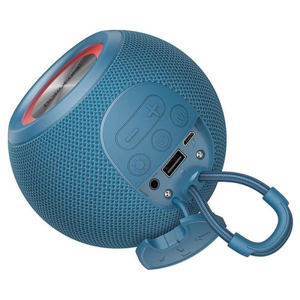 Bluetooth Колонка з радіо Borofone BR23 Sound ripple sports синій - Зображення 2