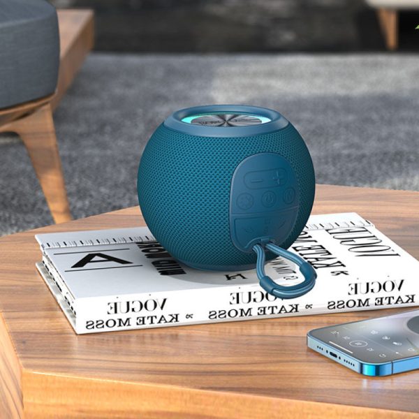Bluetooth Колонка з радіо Borofone BR23 Sound ripple sports синій - Зображення 3