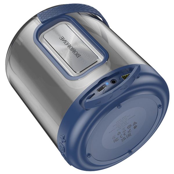 Bluetooth Колонка Borofone BR30 Auspicious colorful sports Синій - Зображення 2