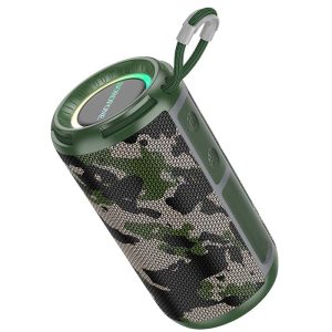 Bluetooth Колонка Borofone BR37 Noble sports Камо Зелений